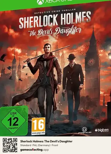 Sherlock Holmes: The Devil's Daughter Xbox One, Germany box front