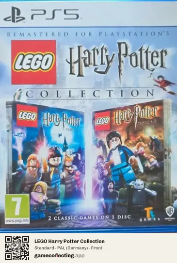 LEGO Harry Potter Collection PlayStation 5, Germany box front