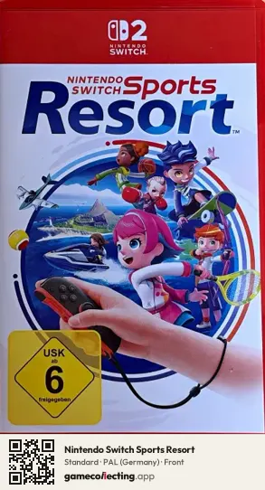 Nintendo Switch Sports Resort Nintendo Switch 2, Germany box front