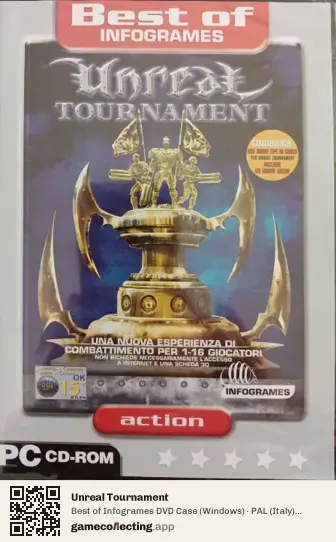 Unreal Tournament Computer, Italy box front