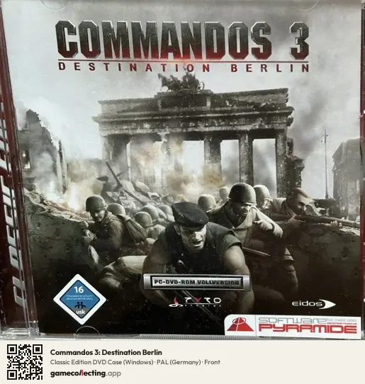 Commandos 3: Destination Berlin Computer, Germany box front