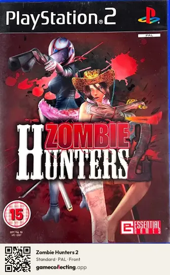 Zombie Hunters 2 PlayStation 2, PAL box front