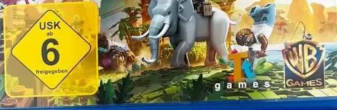 LEGO Worlds, the USK square on its front