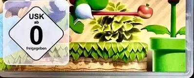 New Super Mario Bros. U Deluxe, the USK square on its front