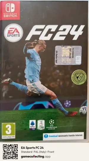 EA Sports FC 24 Nintendo Switch, Italy box front