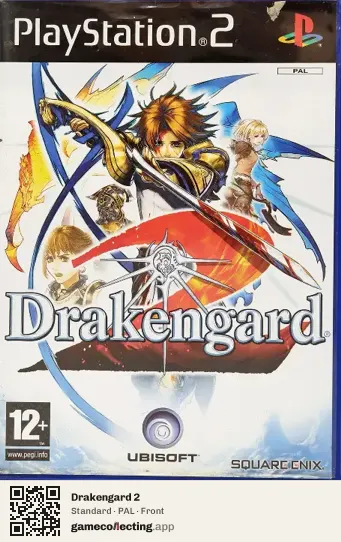 Drakengard 2 PlayStation 2, PAL box front