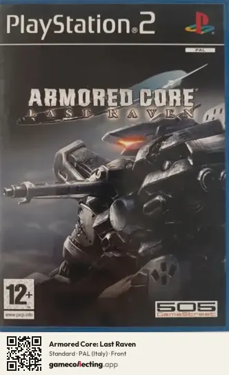 Armored Core: Last Raven PlayStation 2, Italy box front