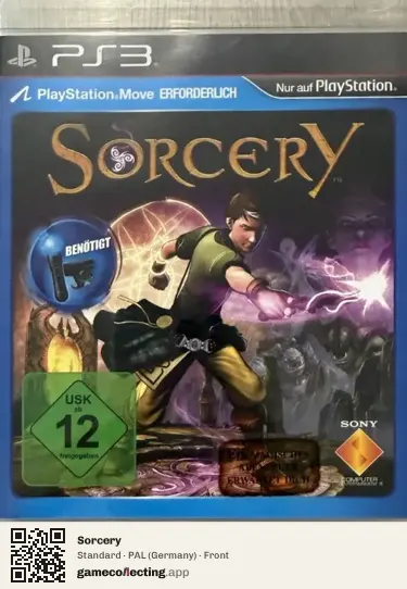 Sorcery PlayStation 3, Germany box front