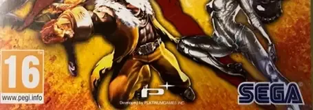Anarchy Reigns, the PEGI square on its front