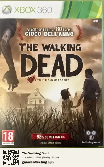 The Walking Dead Xbox 360, Italy box front