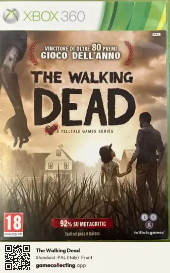The Walking Dead Xbox 360, Italy box front