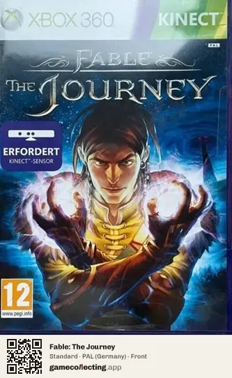 Fable: The Journey Xbox 360, Germany box front