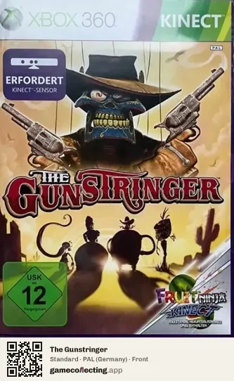 The Gunstringer Xbox 360, Germany box front