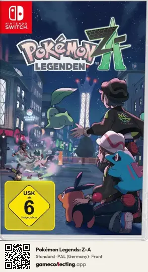 Pokémon Legends: Z-A Nintendo Switch, Germany box front