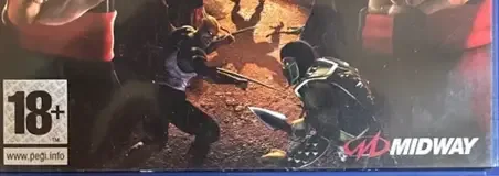 Mortal Kombat: Shaolin Monks, the PEGI square on its front