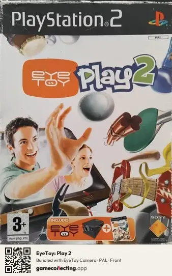 EyeToy: Play 2 PlayStation 2, PAL box front