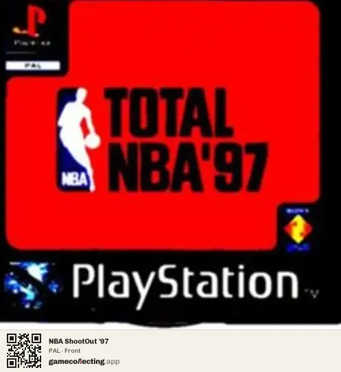 NBA ShootOut '97 PlayStation, PAL box front