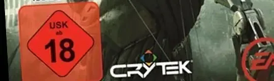 Crysis 3, the USK square on its front