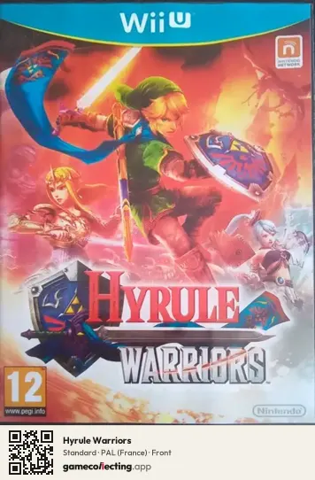 Hyrule Warriors Nintendo Wii U, France box front