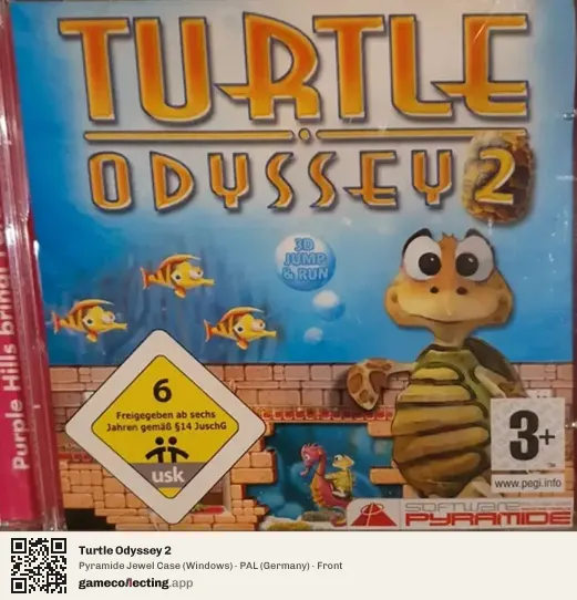 Turtle Odyssey 2 Computer, Germany box front