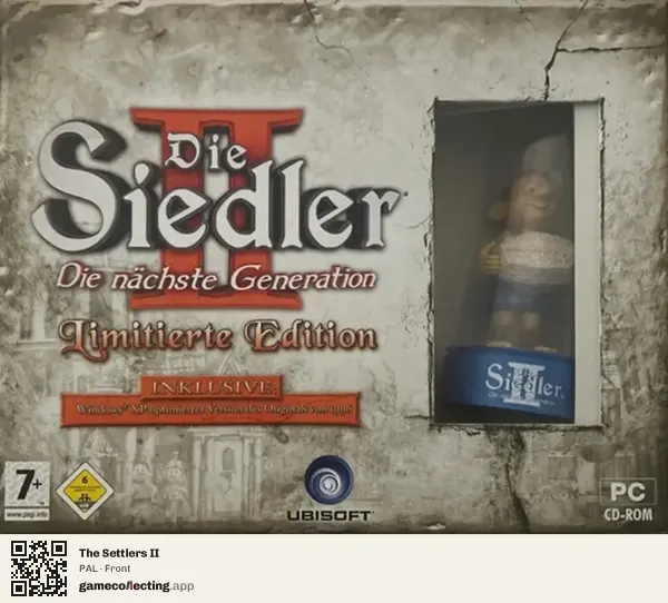 The Settlers II Computer, PAL box front