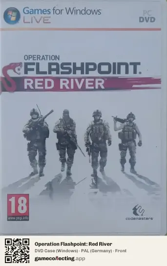 Operation Flashpoint: Red River Computer, Germany box front