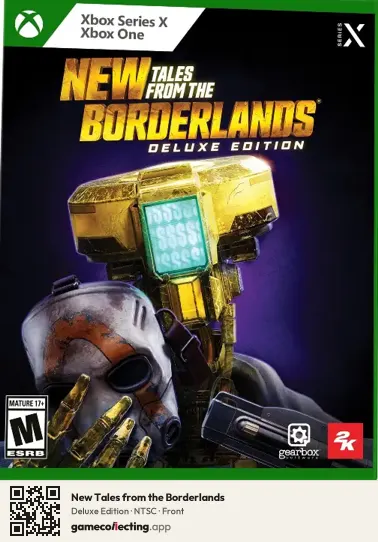 New Tales from the Borderlands Xbox Series X, NTSC box front