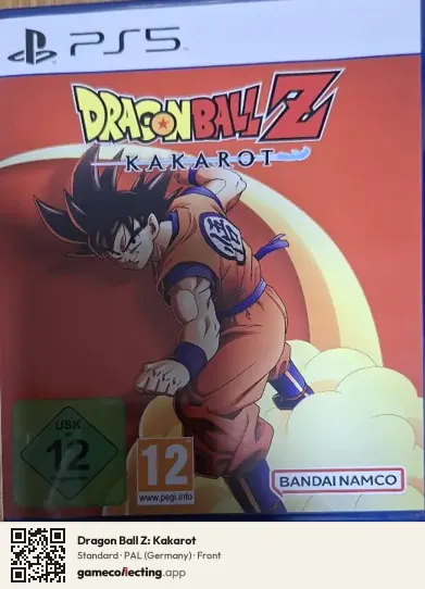 Dragon Ball Z: Kakarot PlayStation 5, Germany box front