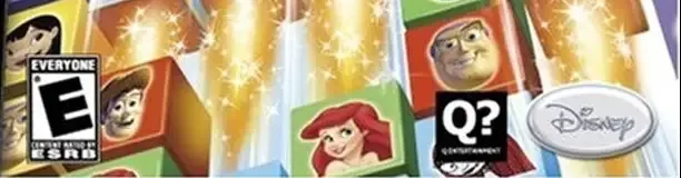 Meteos: Disney Magic, the ESRB box on its front