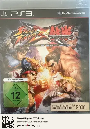 Street Fighter X Tekken PlayStation 3, Germany box front