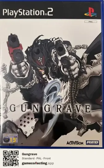 Gungrave PlayStation 2, PAL box front