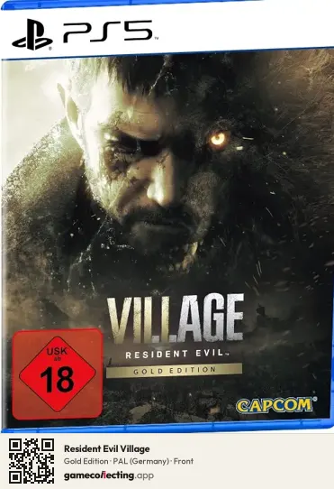 Resident Evil Village PlayStation 4, Germany box front