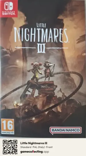 Little Nightmares III Nintendo Switch, Italy box front