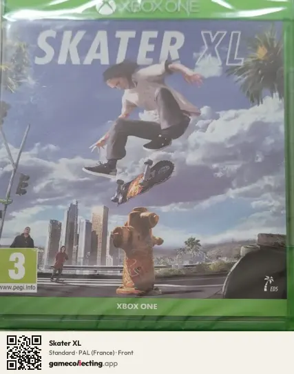 Skater XL Xbox One, France box front