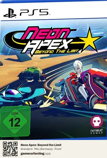 Neon Apex: Beyond the Limit PlayStation 5, Germany box front