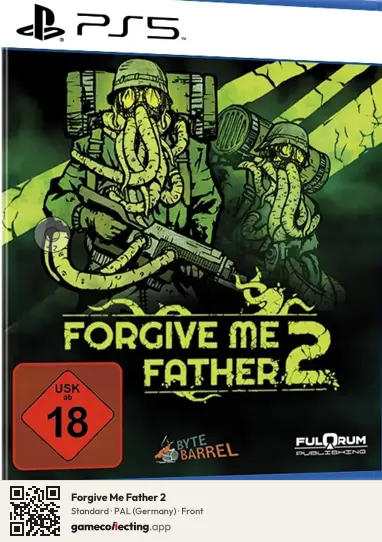 Forgive Me Father 2 PlayStation 5, Germany box front