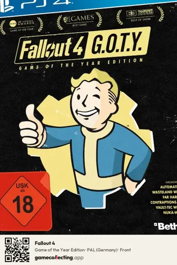 Fallout 4 Xbox One, Germany box front