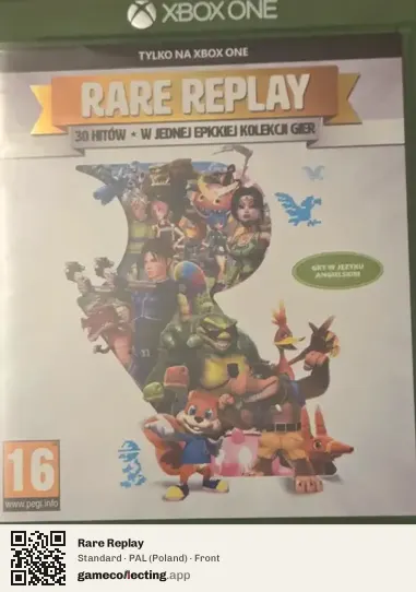 Rare Replay Xbox One, Poland box front
