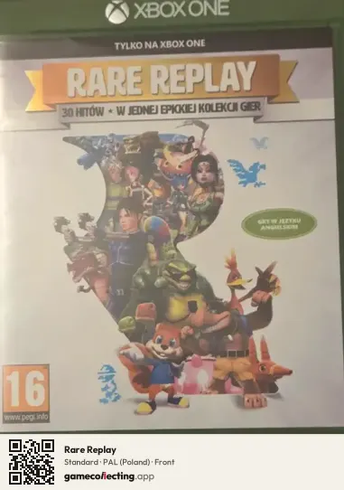 Rare Replay Xbox One, Poland box front