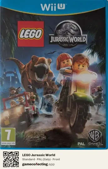 LEGO Jurassic World Nintendo Wii U, Italy box front