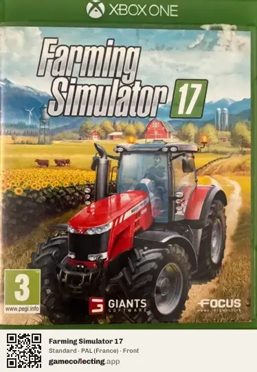Farming Simulator 17 Xbox One, France box front