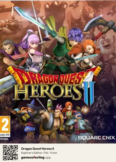 Dragon Quest Heroes II PlayStation 4, PAL box front