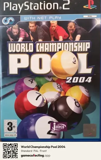 World Championship Pool 2004 PlayStation 2, PAL box front