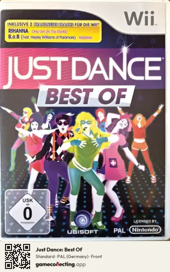 Just Dance: Best Of Nintendo Wii, Germany box front