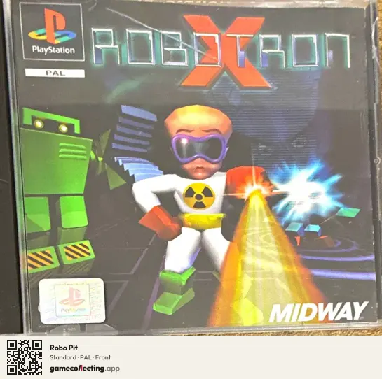 Robo Pit PlayStation, PAL box front