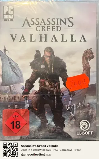 Assassin's Creed Valhalla Computer, Germany box front