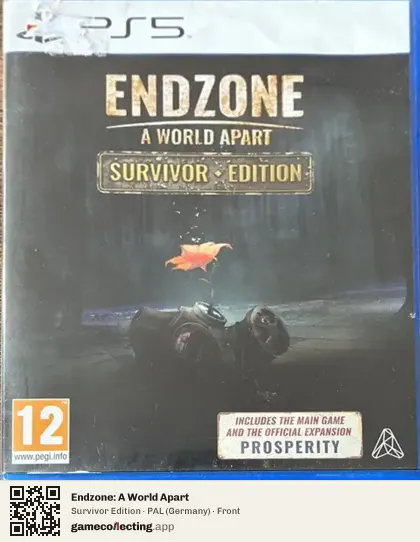 Endzone: A World Apart PlayStation 5, Germany box front
