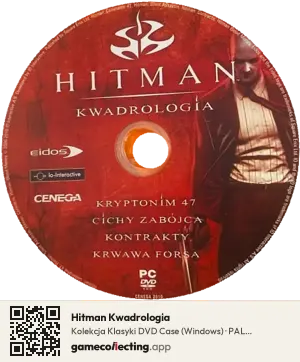 Hitman Kwadrologia Computer, PAL disc