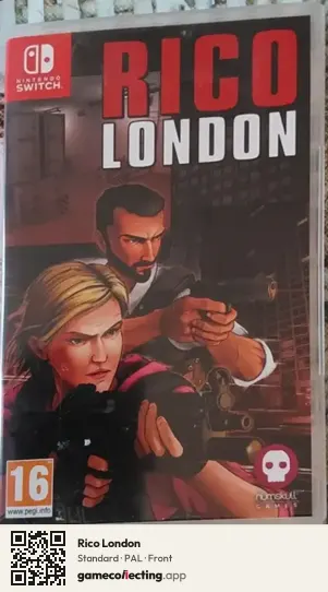 Rico London Nintendo Switch, PAL box front