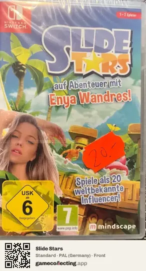 Slide Stars Nintendo Switch, Germany box front